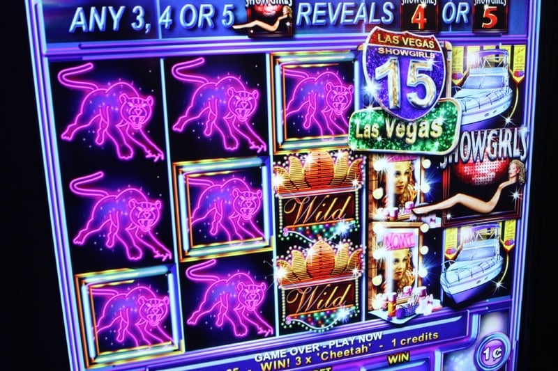 Showgirls slot machine