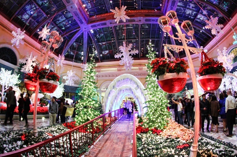 Bellagio Conservatory Christmas 2015