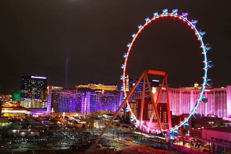 High Roller Las Vegas Ferris wheel