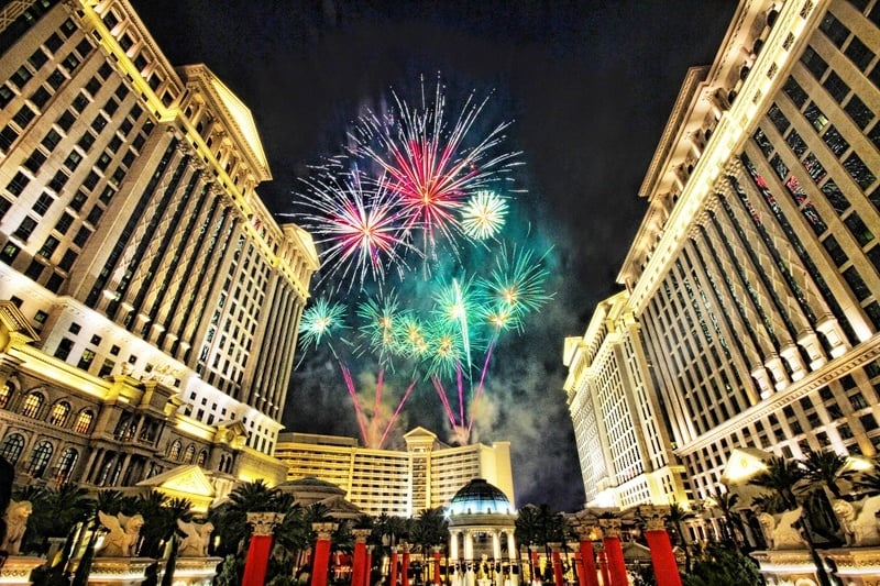 New Year's fireworks