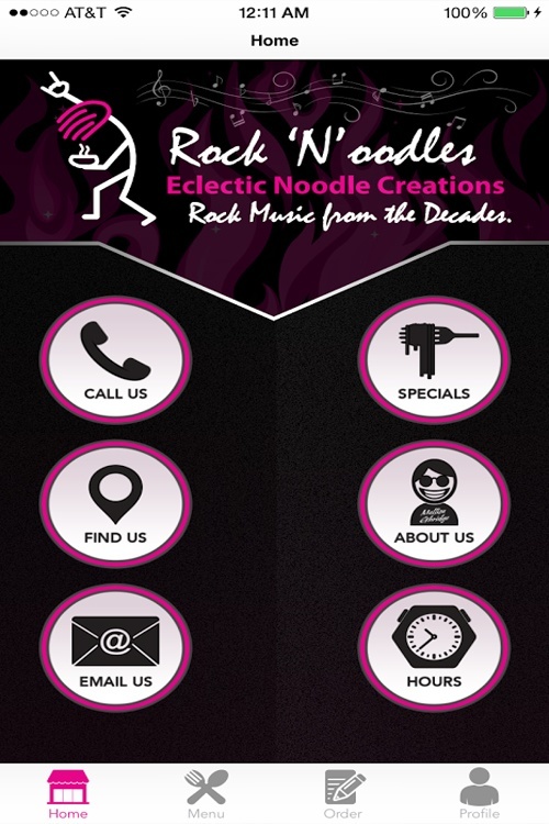 Rock'N'oodles app