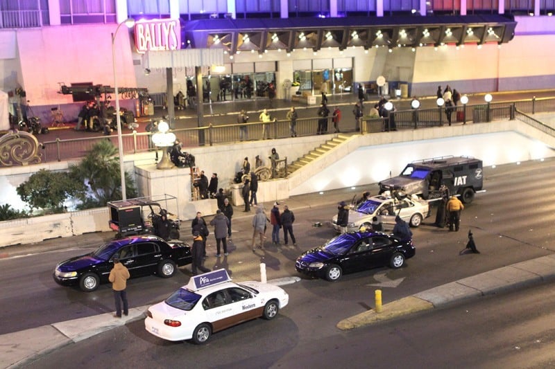 Bourne 5 car jump