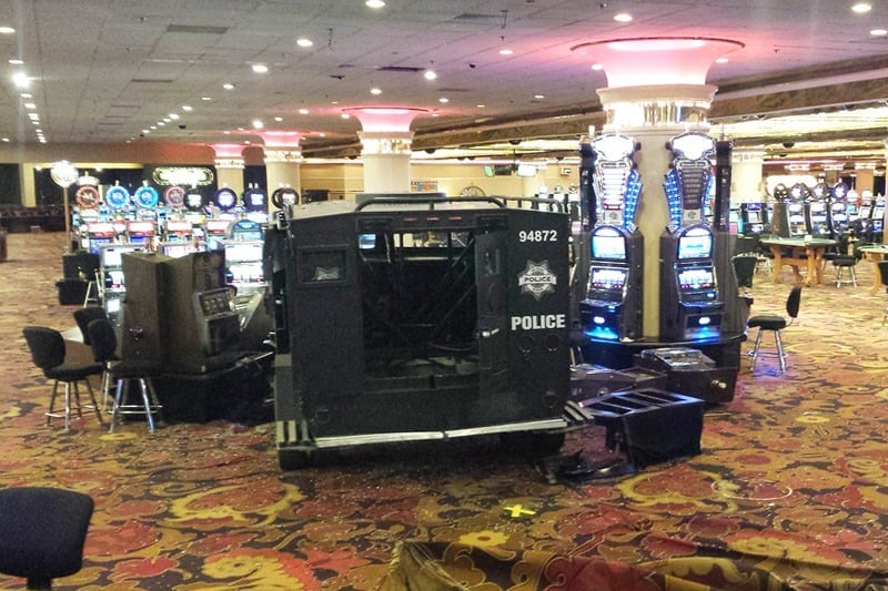 Bourne Riviera SWAT crash
