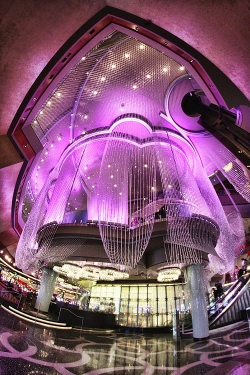 Cosmopolitan Chandelier Bar