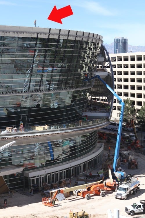 Las Vegas Arena video mesh