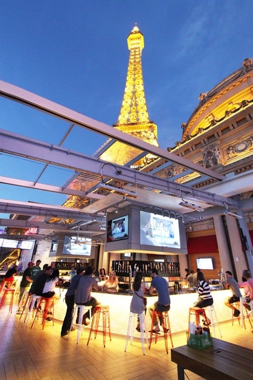 LAS VEGAS - JUNE 22 : The Interior Of Paris Hotel And Casino On