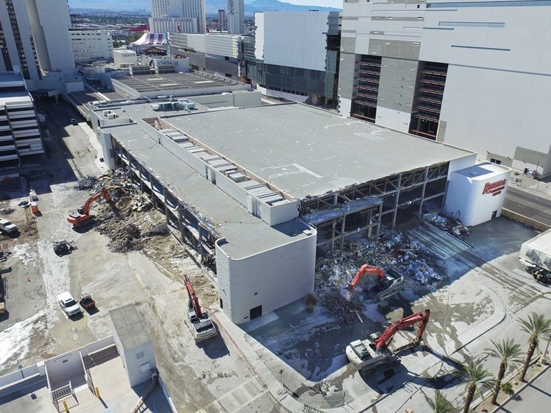Riviera demolition