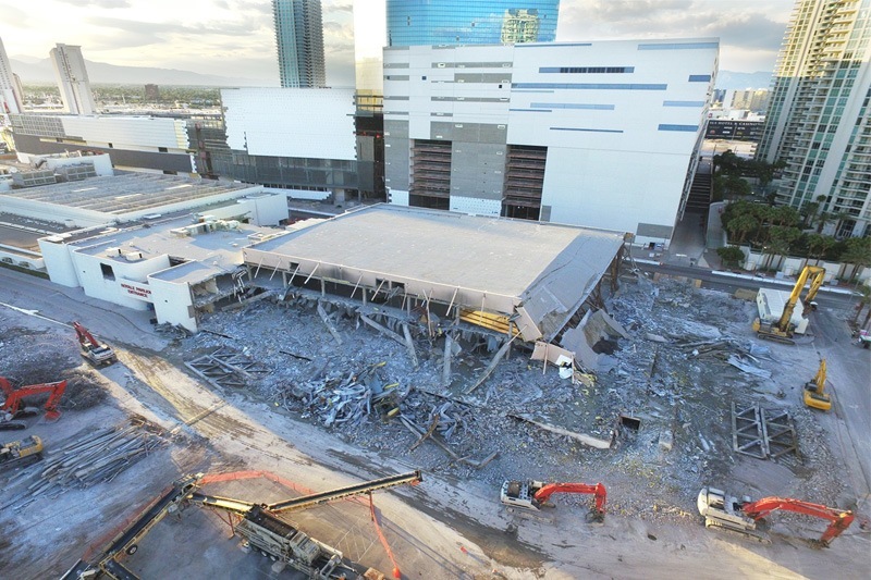 Riviera demolition