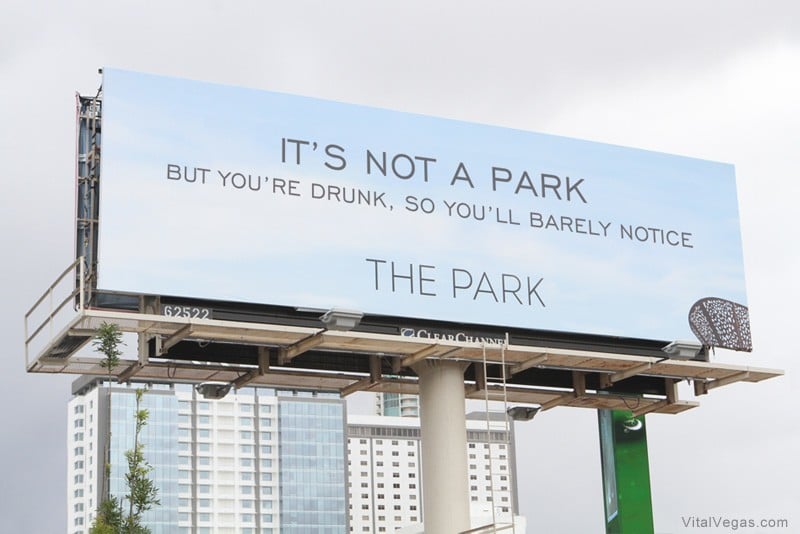 The Park billboard