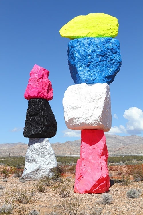 colorful rocks near Las Vegas
