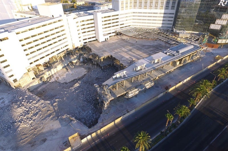 Riviera demolition