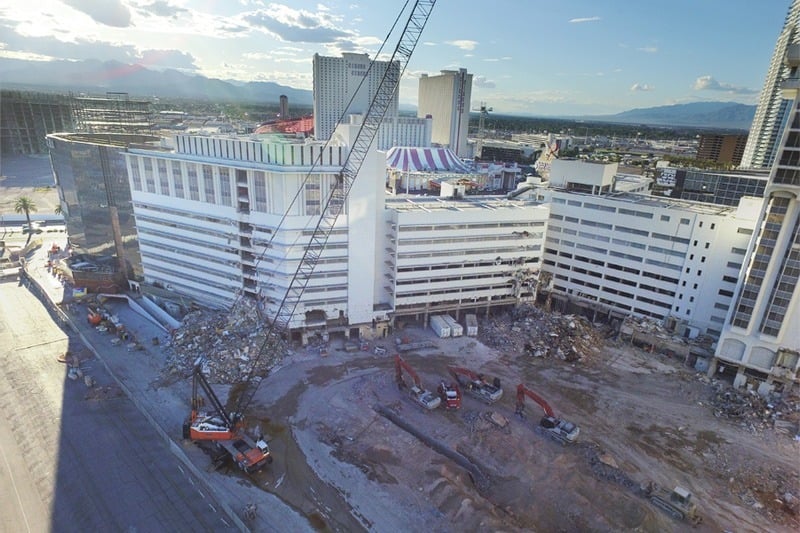 Riviera demolition