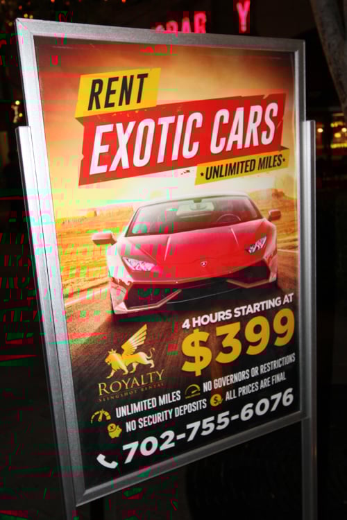 Linq exotic car rental