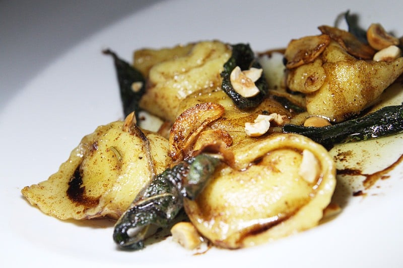 D.Vino pear ravioli