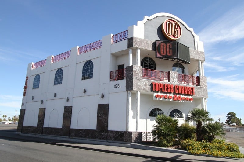 One of the most-recognized strip clubs in Las Vegas, Olympic Garden, also k...