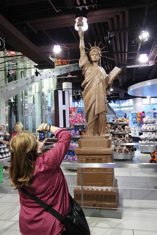 Chocolate Statue of Liberty
