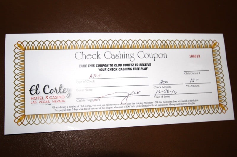 El Cortez promotion