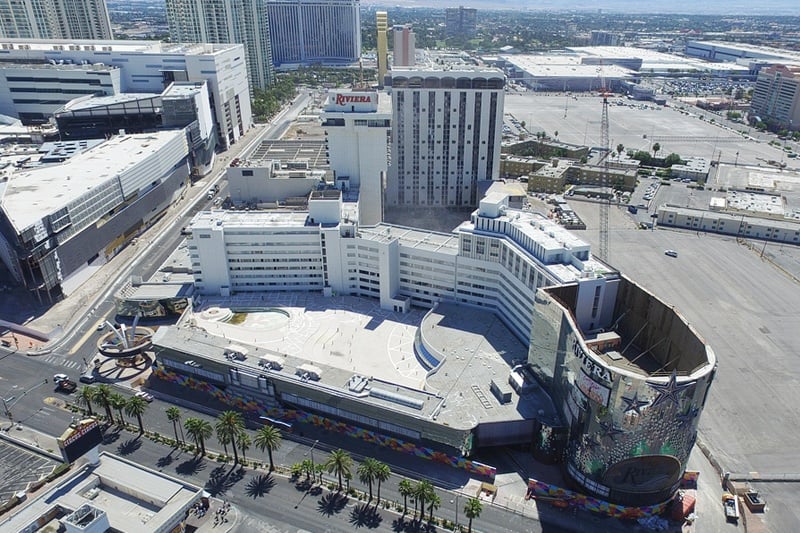 Riviera Hotel and Casino in Las Vegas Editorial Photo - Image of