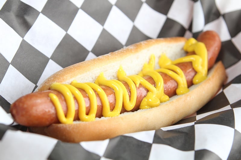Jared's hot dogs and hamburgers