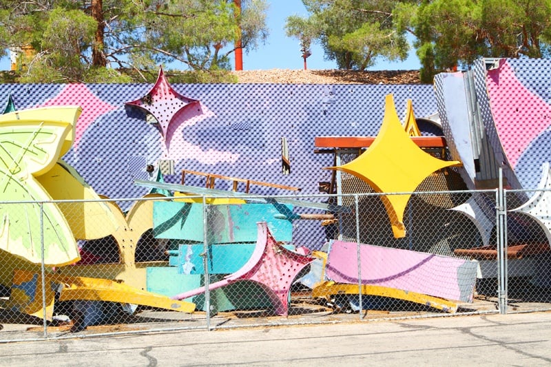Neon Museum storage