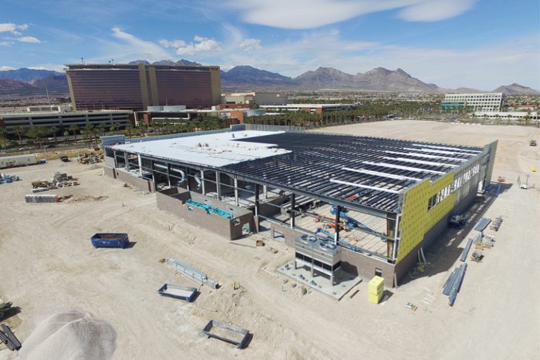 Vegas Golden Knights Practice Facility Takes Shape
