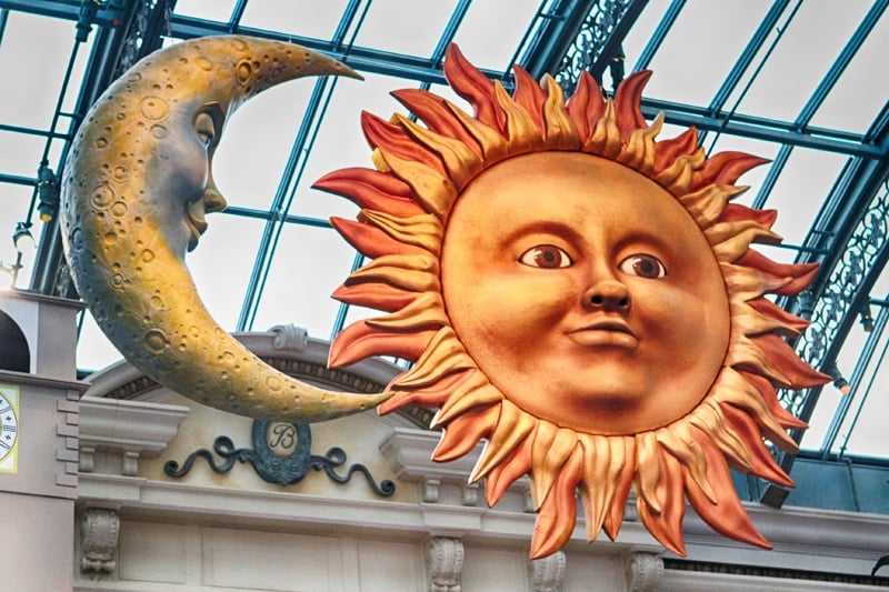 Bellagio Italian sun moon