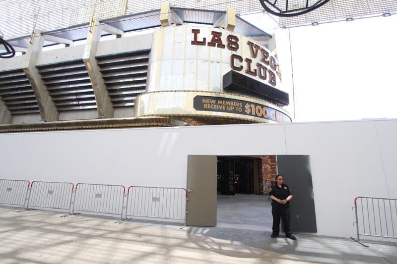 Las Vegas Club temporary casino