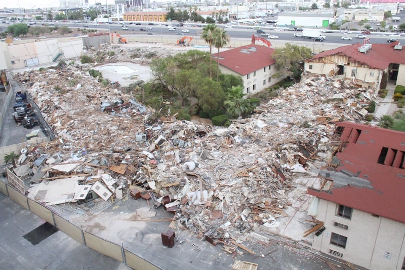 Palace Station demolition