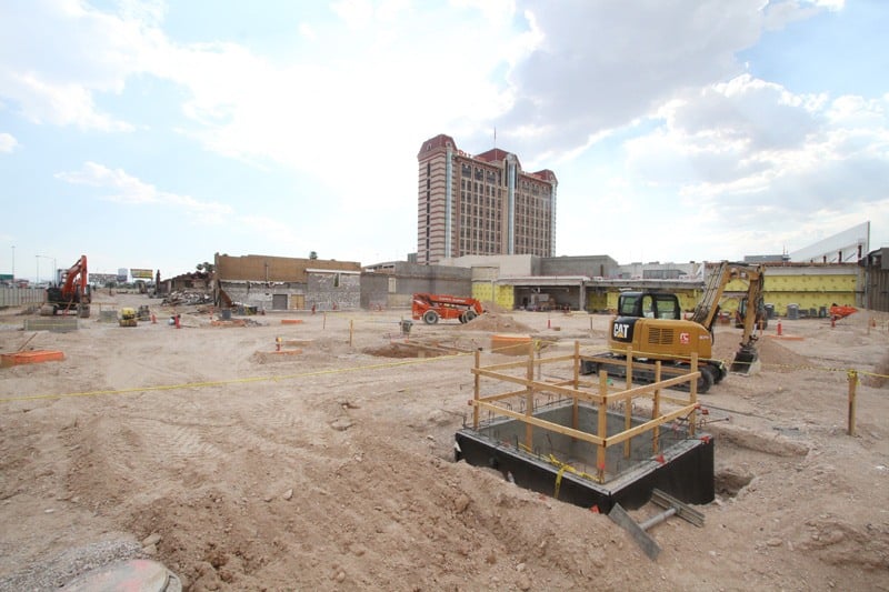 Palace Station demolition