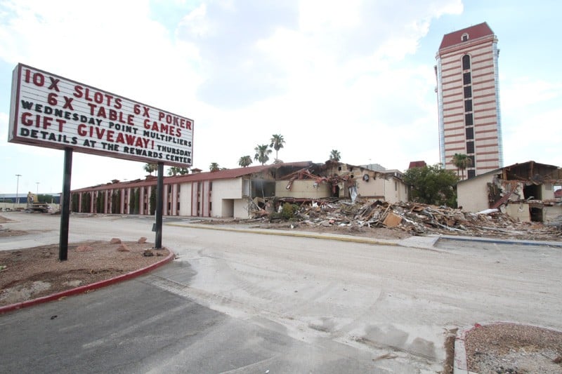 Palace Station demolition
