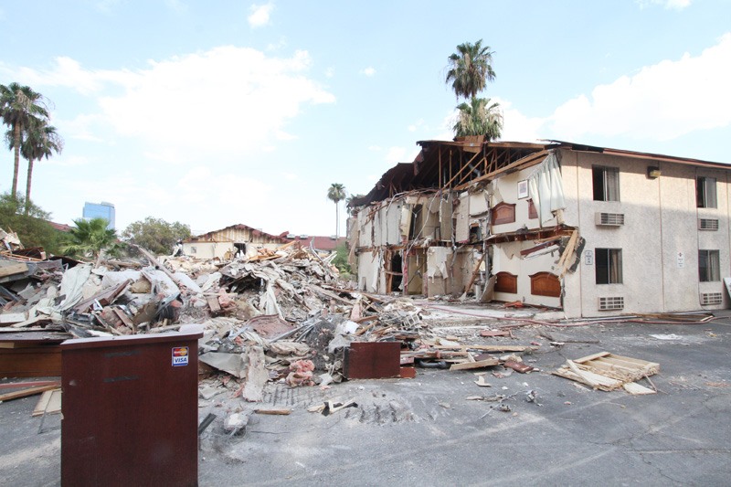 Palace Station demolition