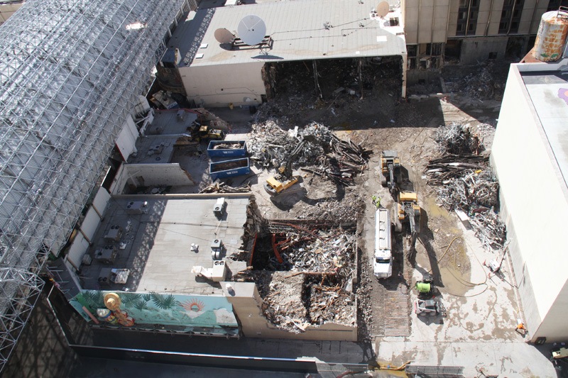Las Vegas Club demolition
