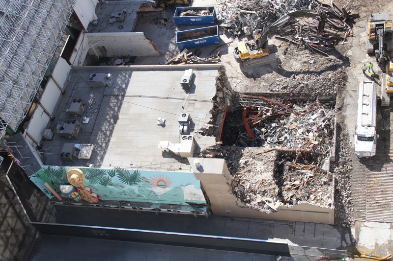 Mermaids demolition