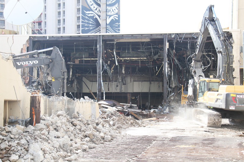 Las Vegas Club demolition