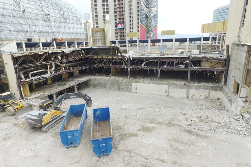 Las Vegas Club demolition