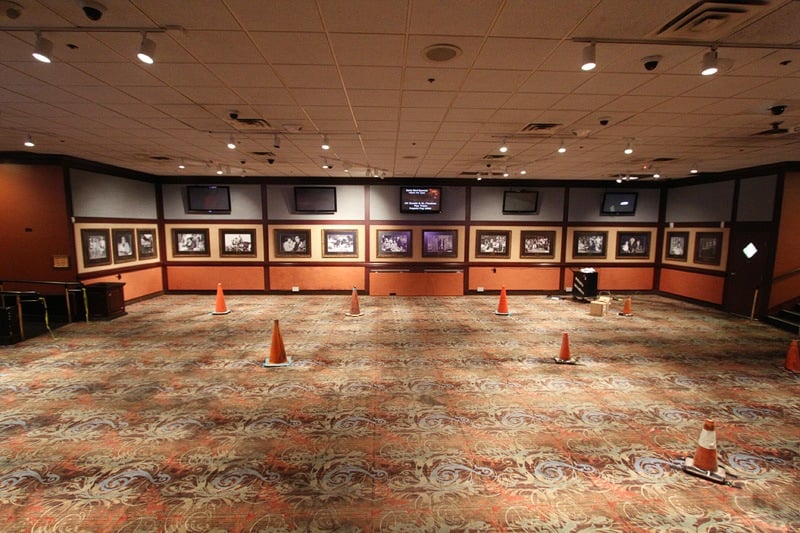 Binion's poker room