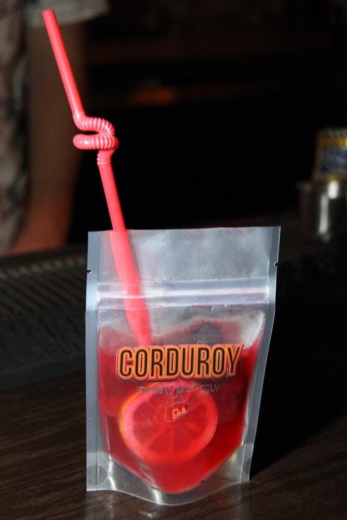 Corduroy cocktail