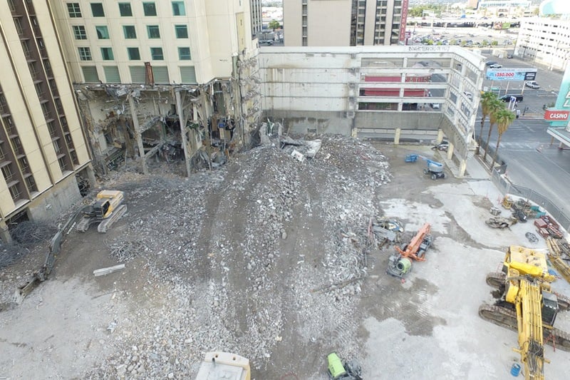 Las Vegas Club demolition