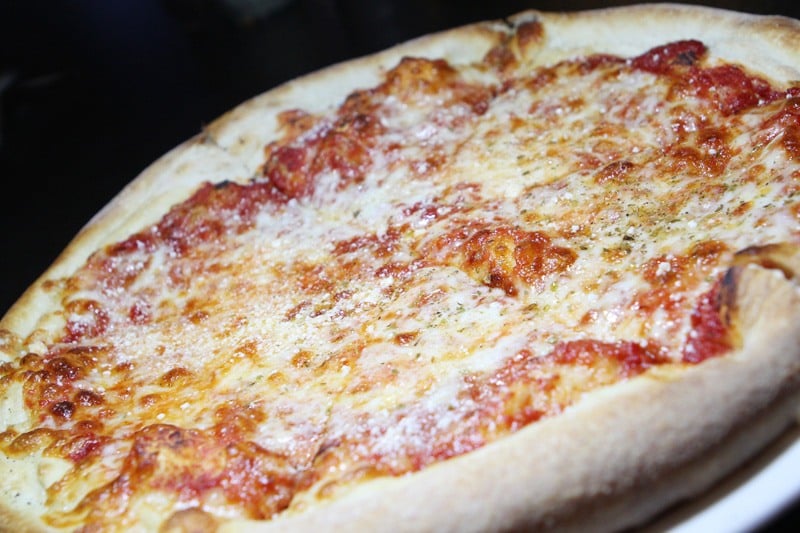 Pizza Rock classic cheese pizza