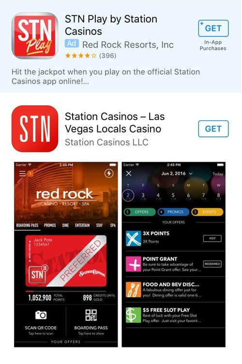 Station Casinos app