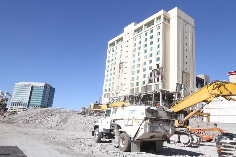 Las Vegas Club demolition
