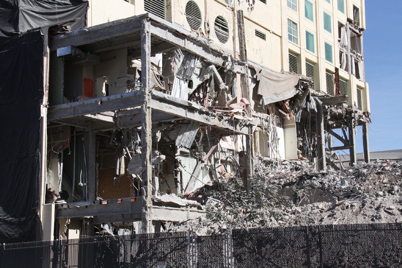 Las Vegas Club demolition