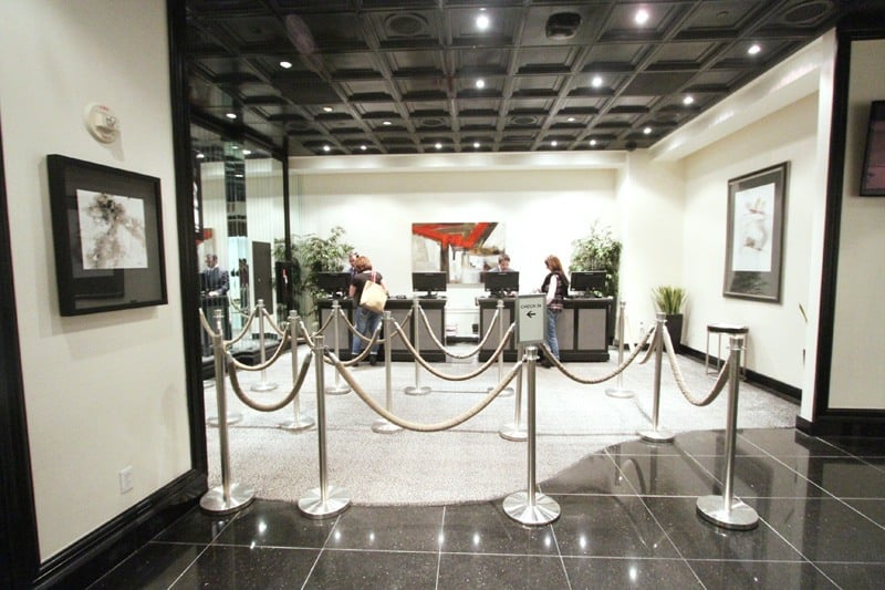 Palms check-in