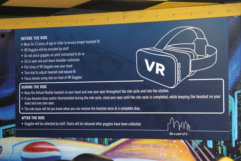 virtual reality roller coaster