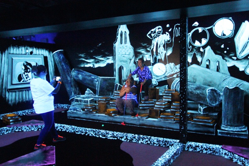 Twilight Zone mini golf