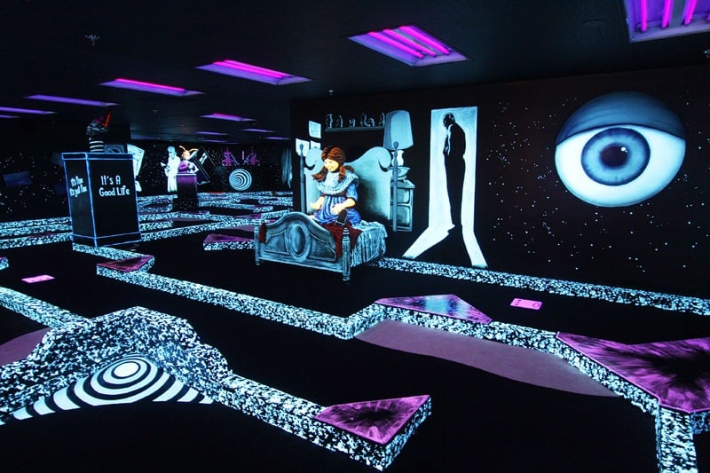 Twilight Zone mini golf