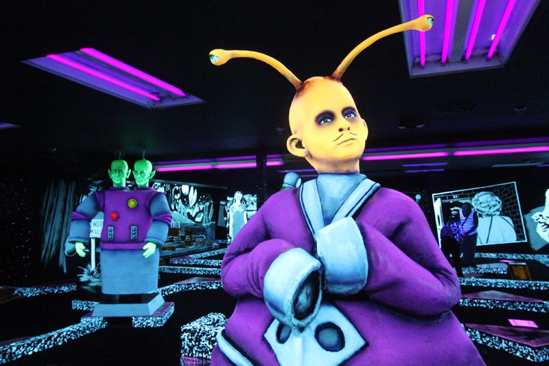 Twilight Zone mini golf