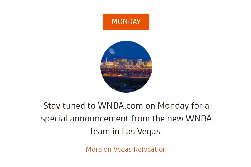 WNBA announcement