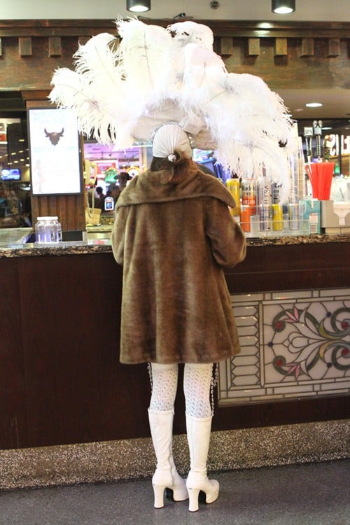 Winter showgirl