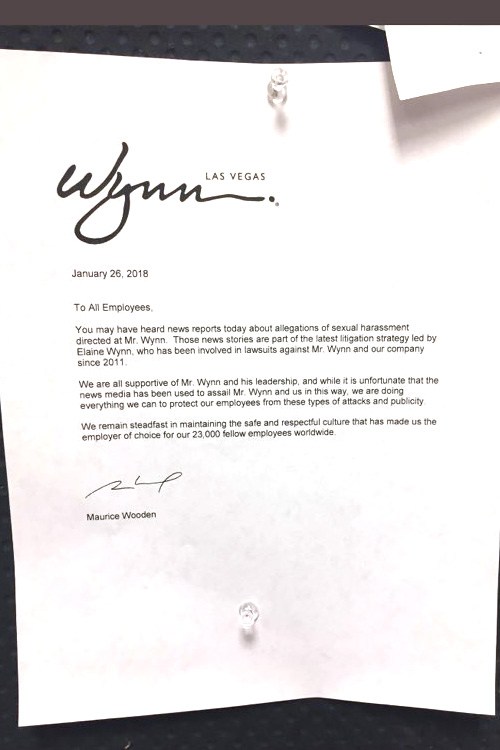 Wynn letter